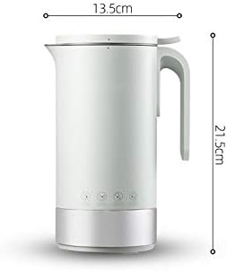 Soymilk Machine Automatic Mini Electric Heating Soya-Bean Milk Juicer Stir Rice Paste Maker Filter-free 350ml(D)