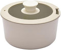 Generic Stackable Non-Stick Ceramic Cookware Set Maifanshi 3-Piece Detachable Handle Stainless Steel (Milk pot 18cm (with lid)) large swo01