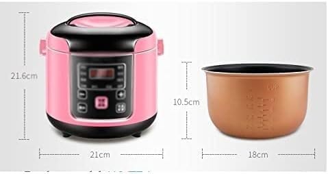 Rice Cooker Smart Electric Rice Cooker Intelligent Automatic Household Kitchen Cooker 3-5 Portable Preservation Electric Rice Cookers(B)