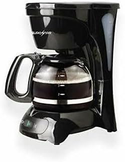 EUROSTAR ECM620B 4-Cup Coffeemaker Black