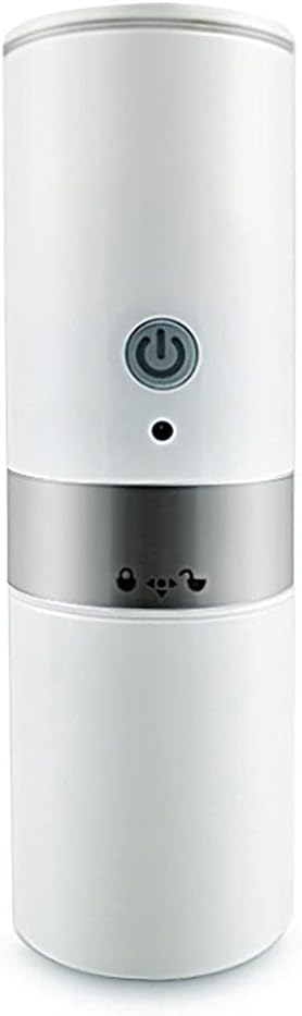 Portable Coffee Machine Capsule Expresso Maker with Built-in Filter Electric USB Handheld Coffee Grinder For Home Travel (white)