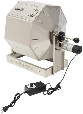 Coffee Bean Roaster 14.5L/3.83Gal Coffee Bean Baker Peanut Roaster with a Speed Controller for 0.04in Coffee Beans Peanuts Nuts Soybeans Gas Stoves