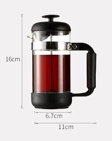 Press Coffee Maker Coffee Press CaffettiereCoffee MakerCoffee Tea Press Coffee Maker Glass Coffee Tea Maker Double Wall Insulate Heat Resistant Glass Tea Coffee PressScreens with Glass Handle No