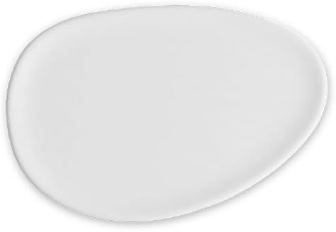 Artesa Ceramic Dinnerware Set White Matte 4-Piece Place Setting with 10.8 Dinner Plate 8.2 Bowl Cup and Saucer Handmade Microwave Safe