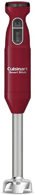 Cuisinart Smart Stick Two-Speed Hand Blender Powerful Immersion Blender with 300-Watt Motor Blends Shakes Smoothies Puree Baby Food Soups &amp Sauces CSB-175RP1 Red