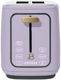 New beautifull 2-Sliice Digital Toaster with Touch-Activated Display Adjustable Browning Control Auto Shut-Off by D'rew Barry'more (Lavender)