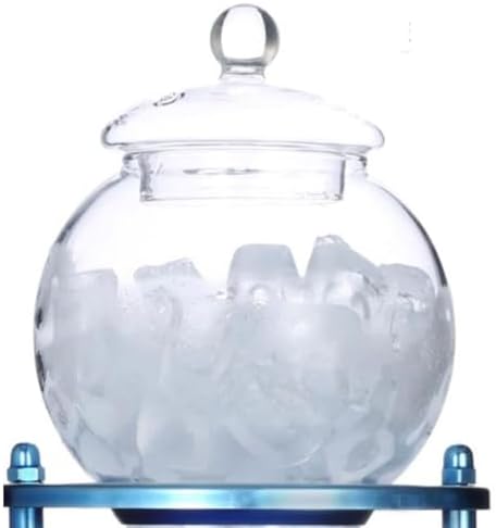 Cold Brew Drip Tower Ice Coffee Cold Brew Maker Cold Brew Drip Tower Stainless Steel Stand DIY Ice Coffee Brew Tower Detachable Glass Cold Brew Maker Coffee Lover Gift