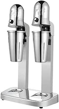Double Head Milkshake Mixer Stainless Steel 2 Gears Speeds Smoothie Blender for Milk Tea Coffee Shops