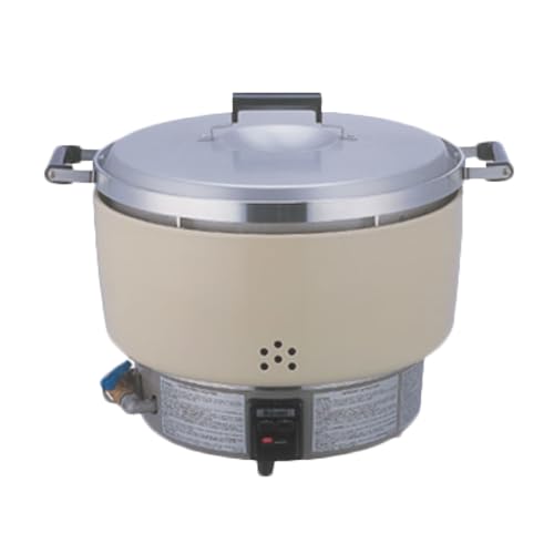 FSE RER55ASN Rice Cooker Natural Gas 55 Cup uncooked Rice Capacity 23 x 18-1/2 x 17-3/4 Lift-Off Cover Automatic simmers Piezo Pilot Ignition Accurate and Dependable Thermostat Flame