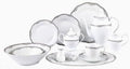 Lorren Home Trends Elizabeth 57 Piece Dinnerware Set