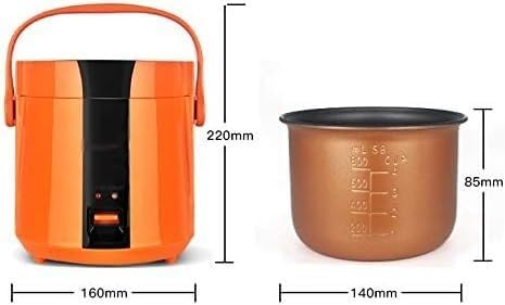 Rice Cooker Multifunctional Rice Cooker Mini Insulation Electric Rice Pot Kitchen Fast Heating Cooking Pot 1.2L(B)