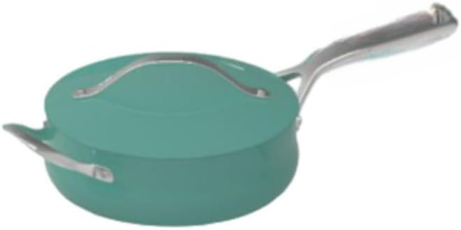 Cuisinart Culinary Collection 12-Piece Pots and Pans Set PURELYCERAMIC Nonstick Teal