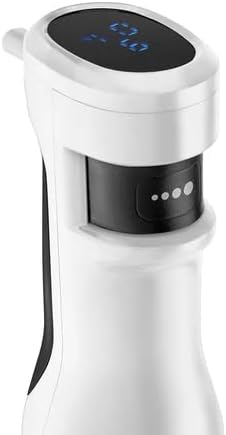 Ufesa Stellar TouchSpeed 1500W Hand Blender Digital Display Variable Touch Speed 4 High Efficiency Blades Ergonomic and Anti-splash Design Measuring Cup Included BPA Free