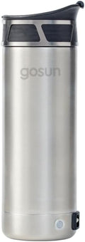 GOSUN Brew Travel Coffee Maker Thermo-Seal Insulated Double Wall Travel Mug Black