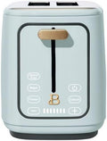 New beautifull 2-Sliice Digital Toaster with Touch-Activated Display Adjustable Browning Control Auto Shut-Off by D'rew Barry'more (Hydrangea Blue)