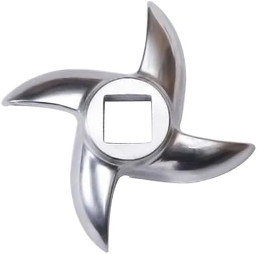 Compatible with Meat grinder blade stainless steel turtle back knife cross blade accessory(42)