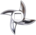 Compatible with Meat grinder blade stainless steel turtle back knife cross blade accessory(42)
