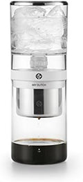 M350 My Dutch Cold Brew Iced Coffee Maker Hygienic Sealed Construction without Exposure to External Contaminants Whtie 12oz 3.3 x 9.4