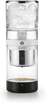 M350 My Dutch Cold Brew Iced Coffee Maker Hygienic Sealed Construction without Exposure to External Contaminants Whtie 12oz 3.3 x 9.4
