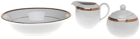 Gorham Warwick Gold 45-Piece Dinnerware Set Service for 8
