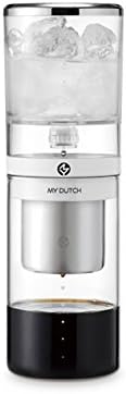 M550 My Dutch Cold Brew Iced Coffee Maker Hygienic Sealed Construction without Exposure to External Contaminants Whtie 18oz 3.7 x 12