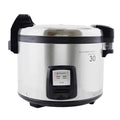 SEJ3201 Rice Cooker/Warmer Electric 30 Cup uncooked Rice Capacity 14-5/8 x 14-5/8 x 14-2/3 Includes Plastic White Rice Spoon Plastic Measuring Cup
