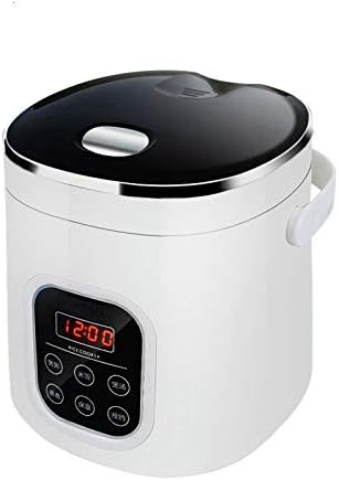 2L Electric Rice Cooker Car/home 12/24V Dual Voltage Soup Porridge Steamed Egg and Rice Cooker Suitable for 2-3 People