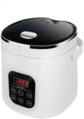 2L Electric Rice Cooker Car/home 12/24V Dual Voltage Soup Porridge Steamed Egg and Rice Cooker Suitable for 2-3 People
