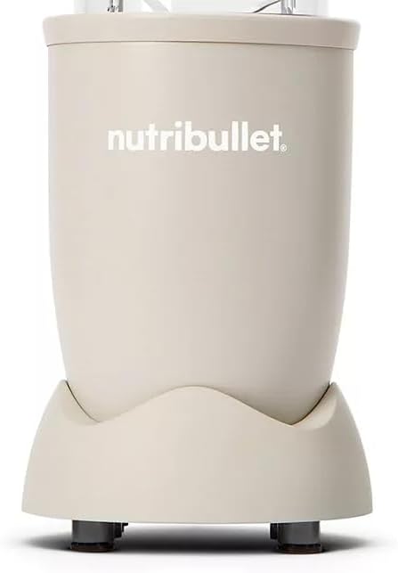 NutriBullet Pro 900W Single-Serve Blender Exclusive Bundle – Multi-Speed Easy Clean Ideal for Smoothies &amp Shakes Durable Stainless Steel Blades Includes 1x32oz Blender Cup &amp 2x24oz - Matte