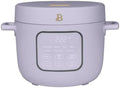 14-Cup Rice &amp Grain Cooker Touch-Activated Display 8 Presets Ceramic Nonstick Coating Steamer &amp Egg Tray Automatic Keep Warm Programmable 24 Hours (Lavender)