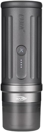IKAPE Newly KAPO K2 Portable Espresso Machine with Bl uetooth APP Connect &amp 51mm Bottomless Basket Electric Coffee Maker 20 Bar Pressure for Home Travel Camping