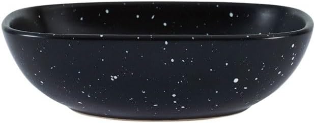 12-piece Stoneware Square Dinnerware Set Speckle Glaze Dish Ceramic Dishes To Eat Plates Dinner Sets Bar