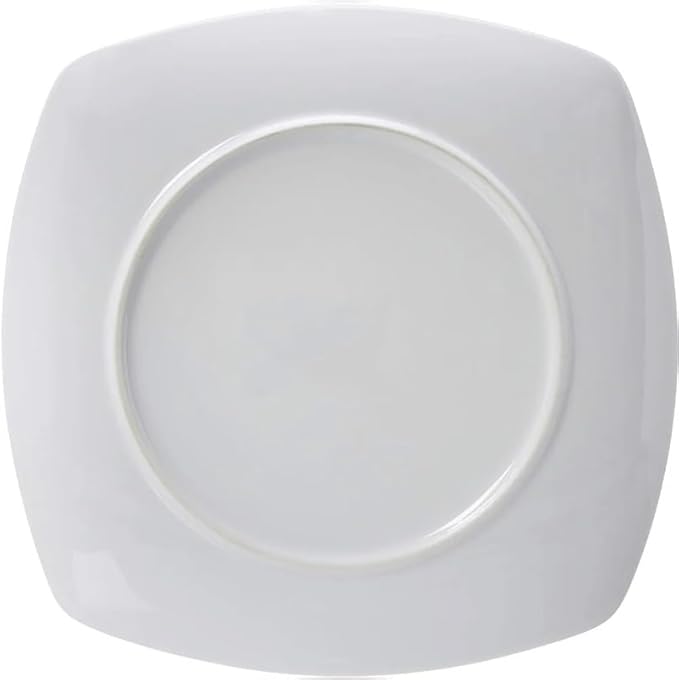 18-Piece Kitchen Dinnerware Set Square Plates Bowls Service for 6 Everyday Use Dinnerware Sets