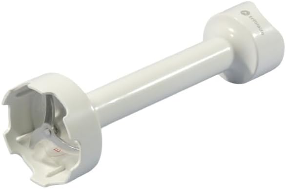 White Plastic Wand Blade With Guard Compatible with Kenwood Hand Blender Handblender