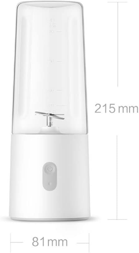 Powerful Portable Blender for Shakes and Smoothies 350ml Personal Size Blender with USB Rechargeable Fruit Veggie Juicer Mini Portable Blender Cup for Travel Sports Kitchen