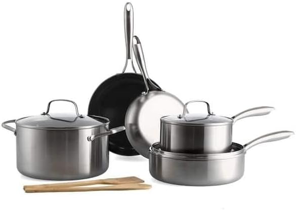 For Stainless Pro 10-Piece Cookware Set