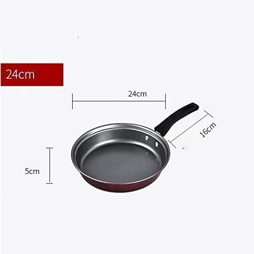 Pots and Pans Set 3Pcs Cookware Set Non-Stick Cookware Frying Pan Cooking Pot Pan Saucepan with Glass Lid Kitchen Cooking Set