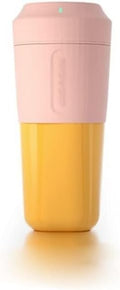 3-Color Handheld Juicer with Cup - Portable Personal Blender for Smoothies and Shakes Rechargeable BPA-free 600g 110-240V(Pink)