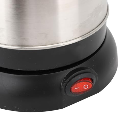 Mumusuki Electric Turkish Coffee Maker 600ML Stainless Steel Boil Dry 5-6 Cup Capacity with Anti Ironing Handle Easy to Use for Coffee Tea Milk