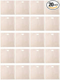 Nebel 20 Pcs Toaster Bags Non Stick Toaster Storage Bags Reusable Bags for Toaster