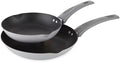 Cooks 2-Piece Aluminum Frypan Set (High Rise Gray)