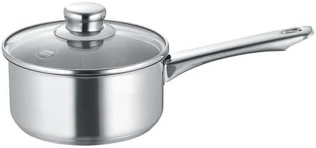 Berndes New Roma 4-Piece Saucepan Set Stainless Steel Suitable for Induction Cookers Pots with Lid