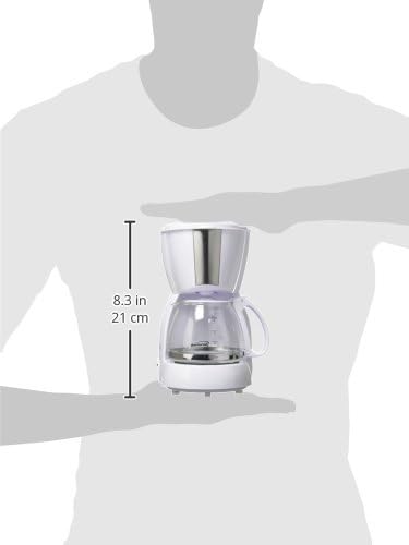 Brentwood 4-Cup Coffee Maker (White) (Pack of 5)