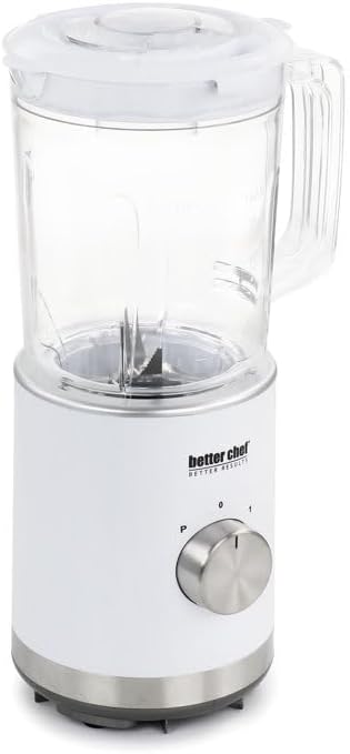 Better Chef 3 Cup Compact Blender with 300-Watt Ice Crushing Power BPA-Free 25 Oz Blender Cup White