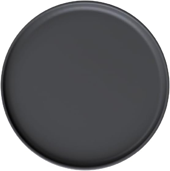 Artesa Organics Atmosfera Slate Gray Ceramic Dinnerware Set Handmade 4-Piece Place Setting with 11-inch Dinner Plate 8-inch Salad Plate Bowl Cup
