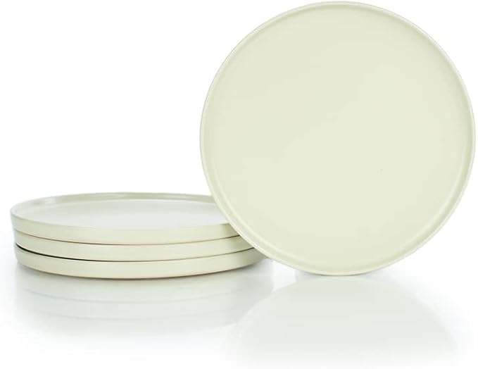 Everything Kitchens Modern Flat Dinnerware Collection (Mojave 24 Piece Dinnerware Set)
