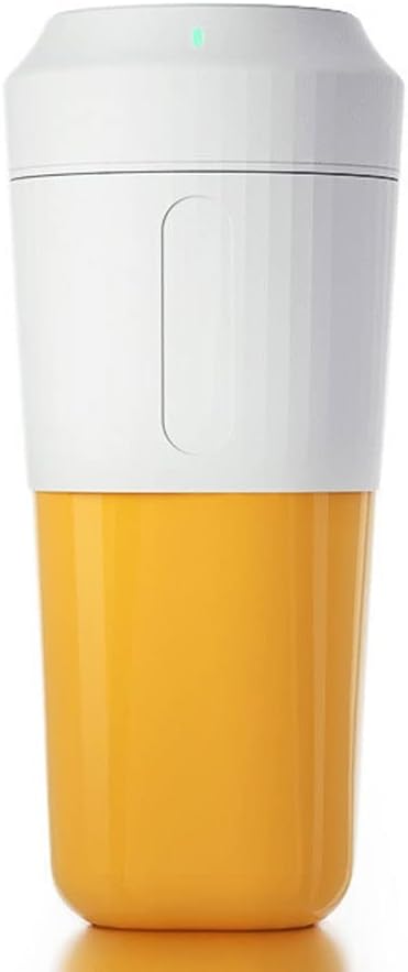 Portable BlenderCordless Personal Blender JuicerMini Mixer Shakes and Smoothies Mixer with USB Rechargeablewith Travel Cups and Lid for Office Gym Sports Camping (Color : White)