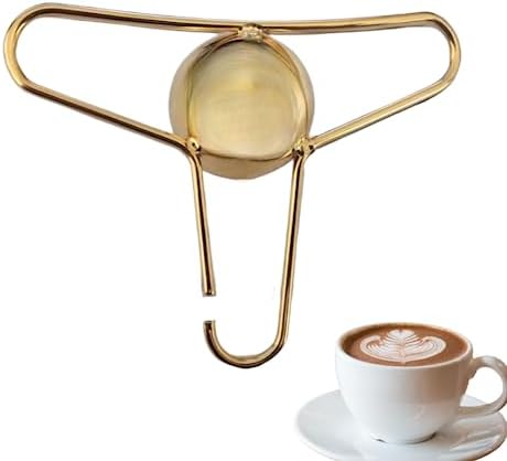 Coffee Alive Plated 24 Karat Gold Blanching Tool: Enhance Your Coffee Flavor with This Simple and Effective Tool