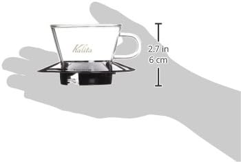 Kalita Wave Dripper 155 series glass [1-2 person] # 05045 (japan import) by Kalita (Carita)
