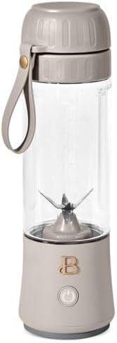 B.eautiful Portable to-Go Blender 2.0 70 W 16 oz Porcini Taupe19484 Standard